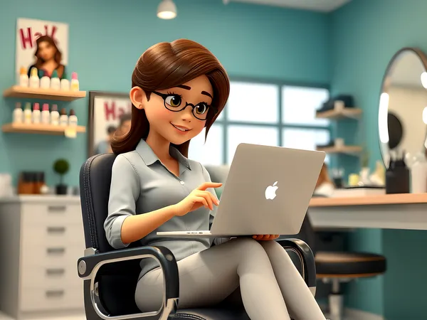 Cosmetology Student